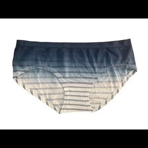 Auden Blue & White Striped Panties
